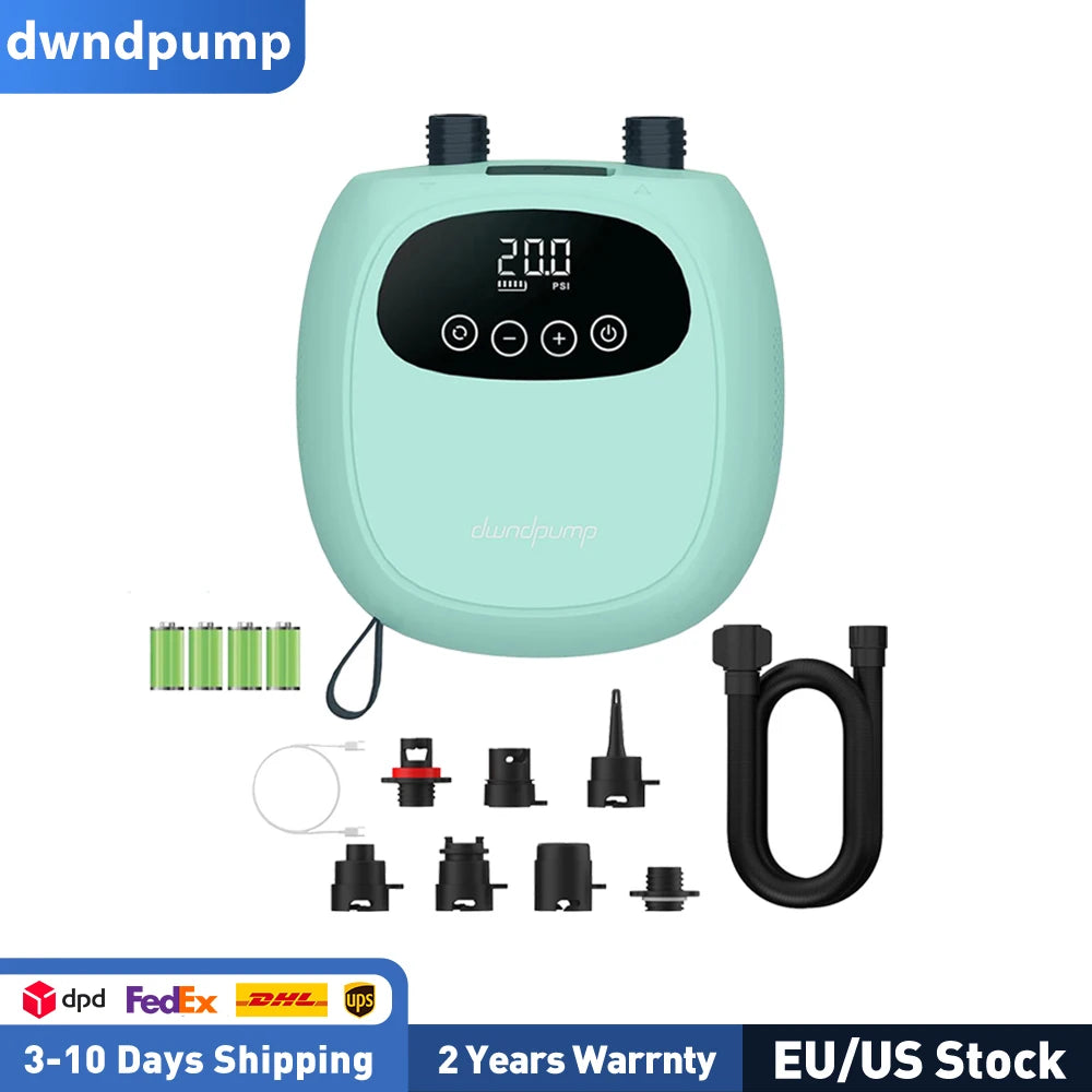DP3 Electric 20 PSI SUP Pump With 38.48Wh Battery Portable