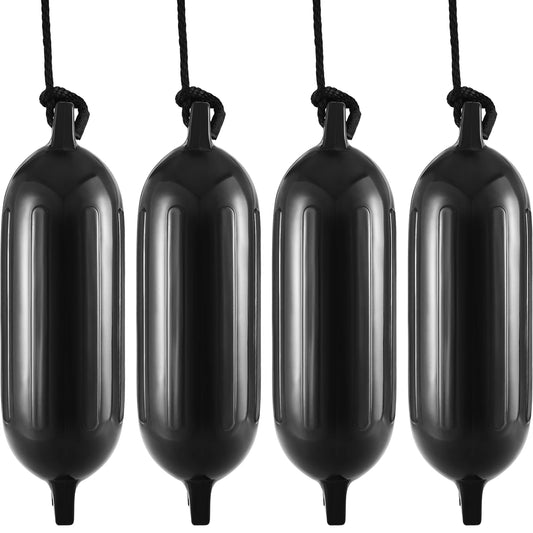 SucceBuy Inflatable Ribbed Dock Fender With Center Holes