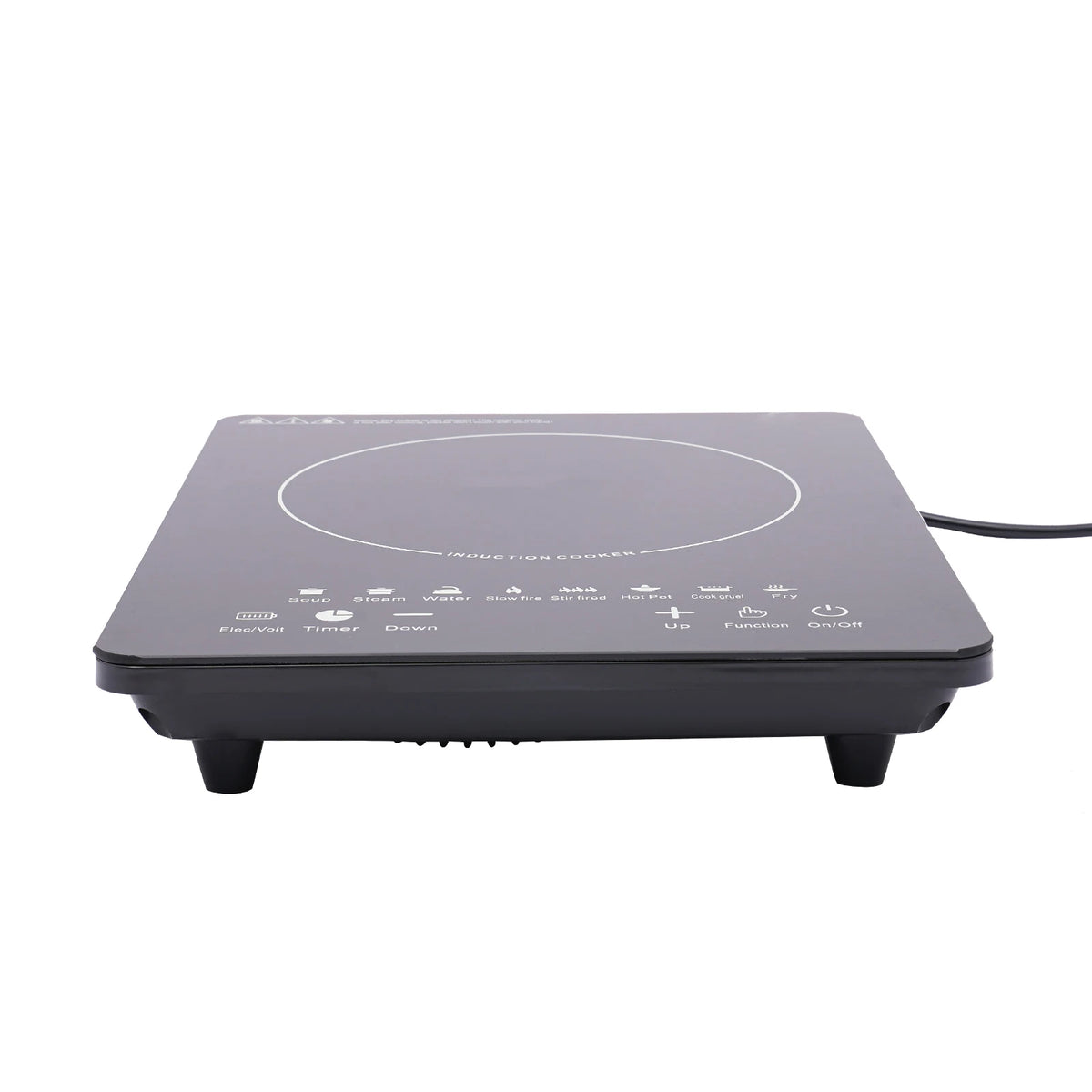 750W Portable Induction Cooktop With Touch Panel And Digital Display