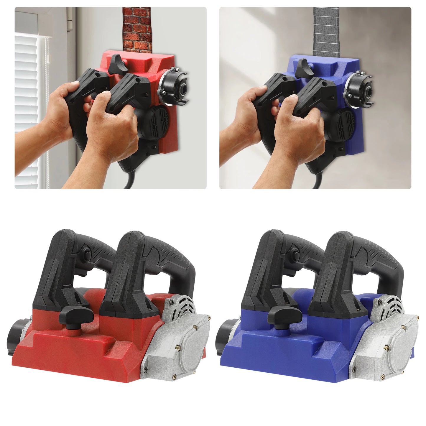 CNCEST 1300W Power Hand Planer With Adjustable Depth